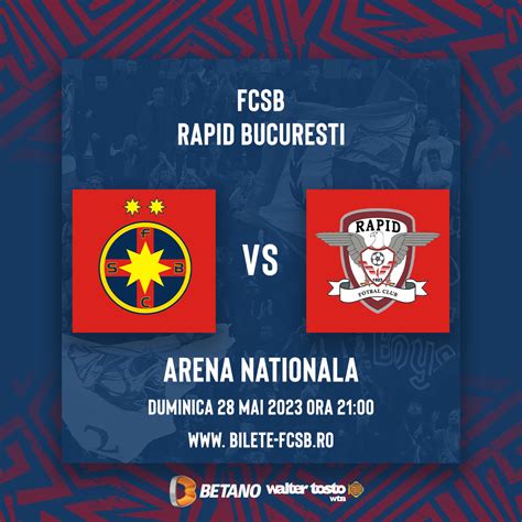 fcsb rapid bilete online